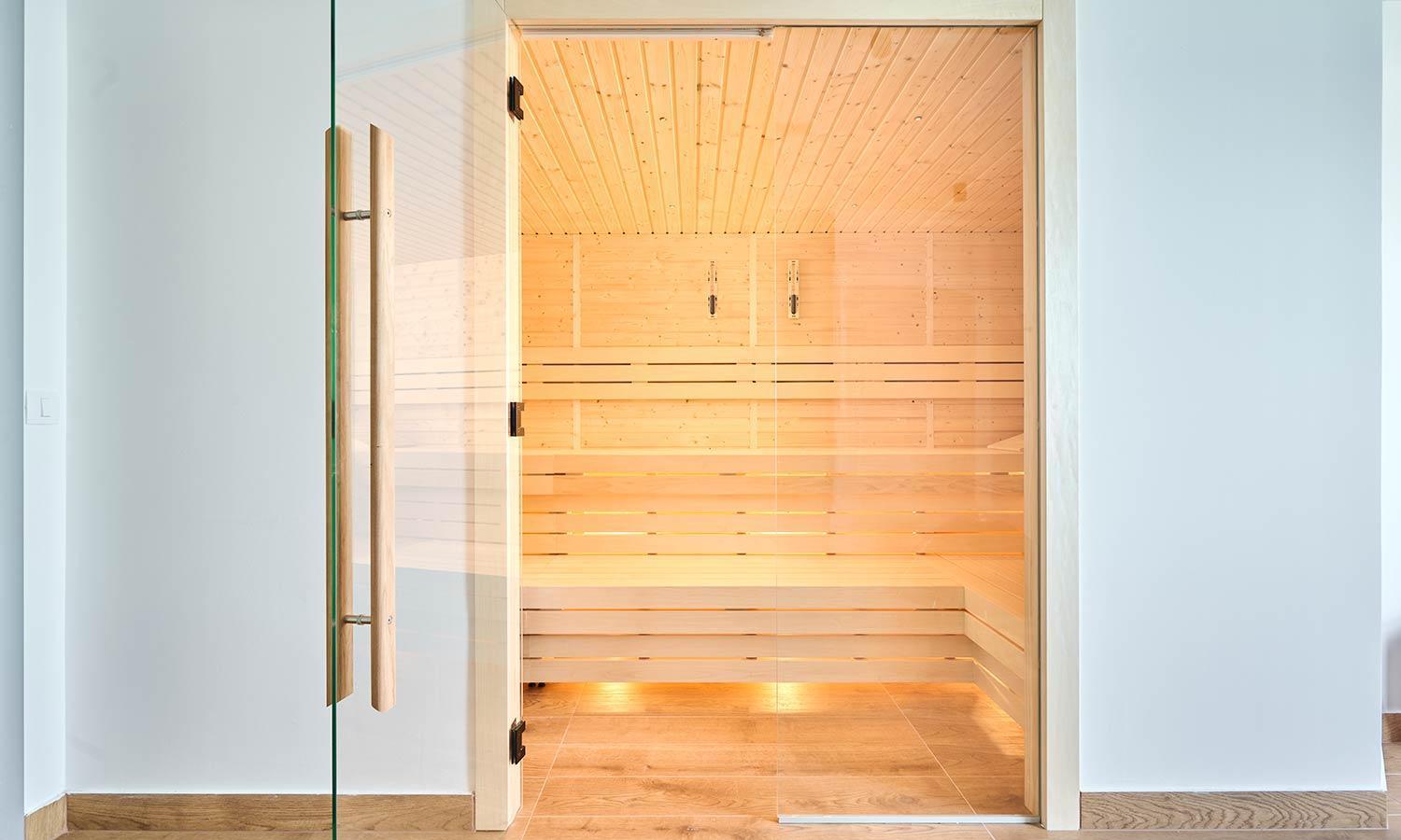 Aminess Style Glamping Villas & Holiday Homes Atea Njivice Esterno foto A modern Finnish sauna