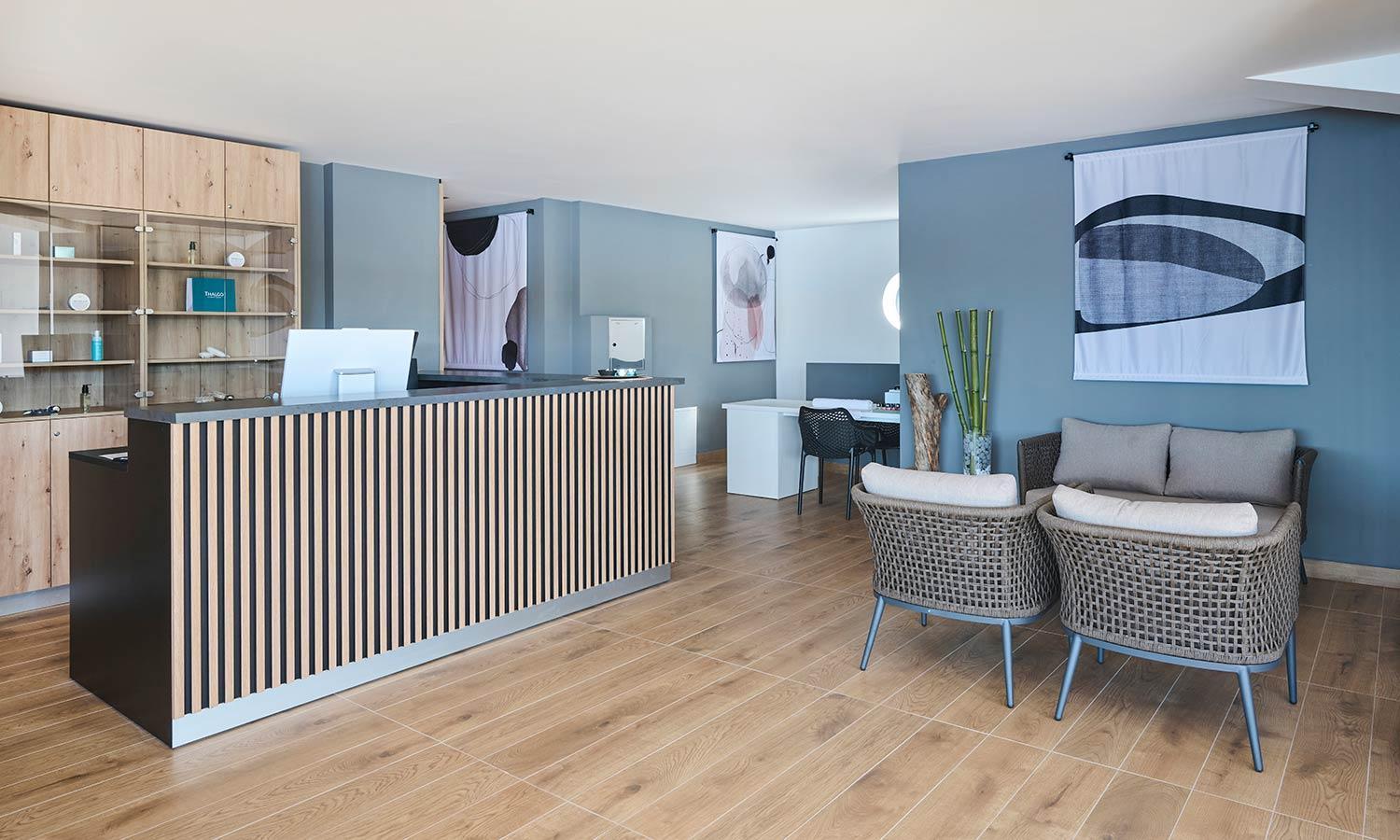 Aminess Style Glamping Villas & Holiday Homes Atea Njivice Esterno foto Reception area