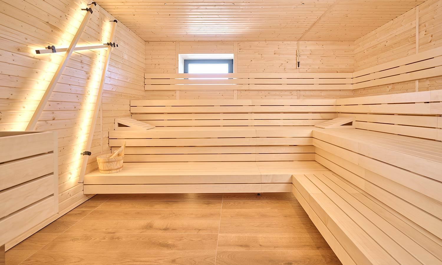 Aminess Style Glamping Villas & Holiday Homes Atea Njivice Esterno foto A modern Finnish sauna