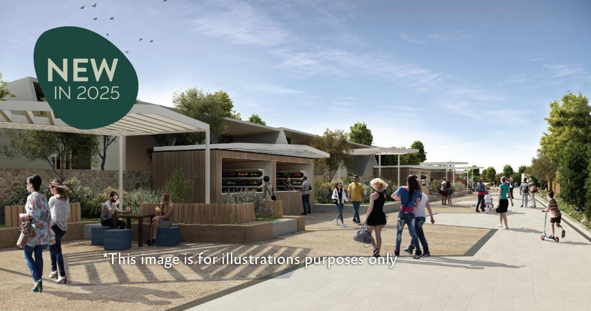 Aminess Style Glamping Villas & Holiday Homes Atea Njivice Esterno foto Artist's impression of the new station