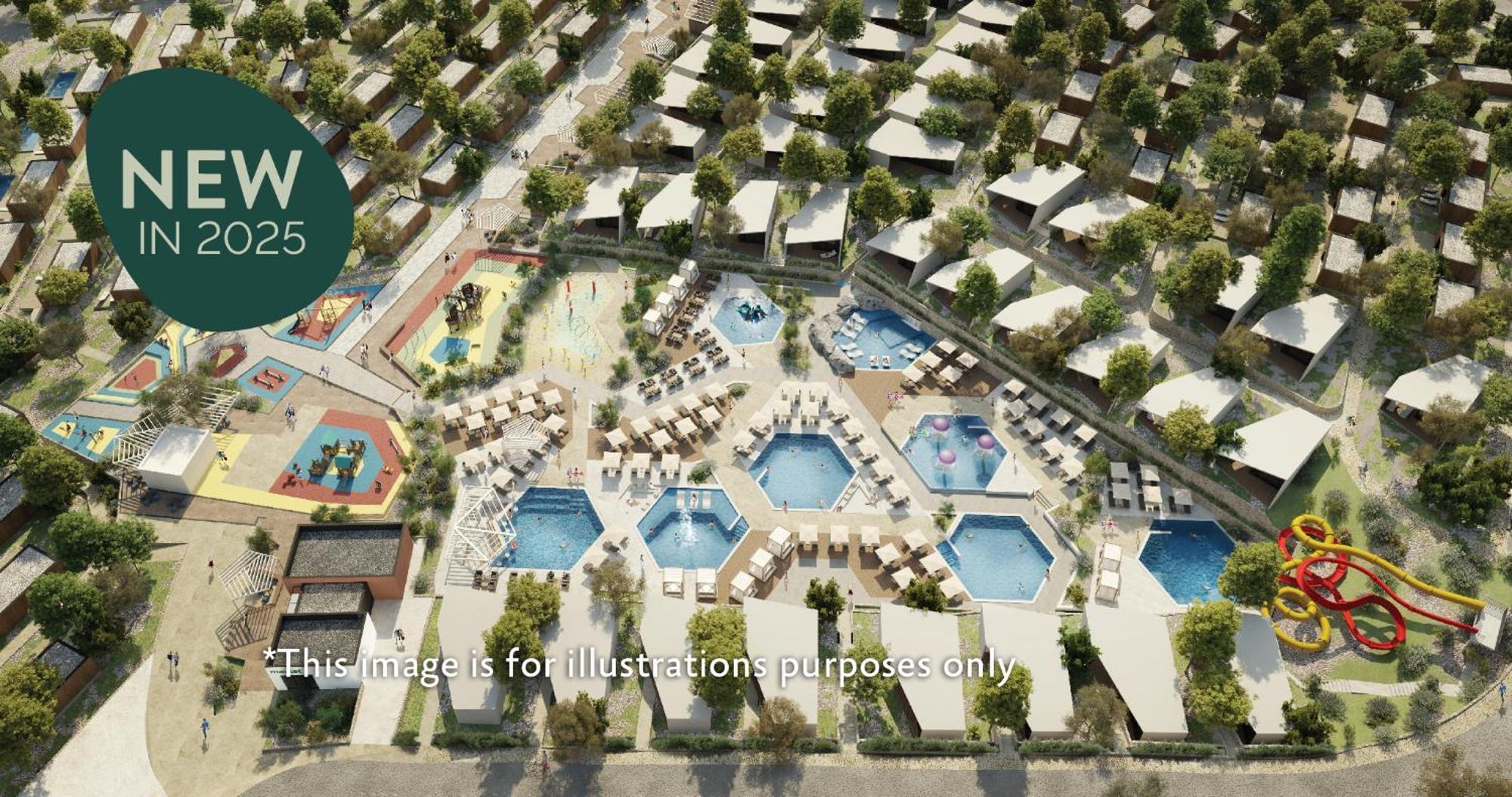 Aminess Style Glamping Villas & Holiday Homes Atea Njivice Esterno foto The proposed Village