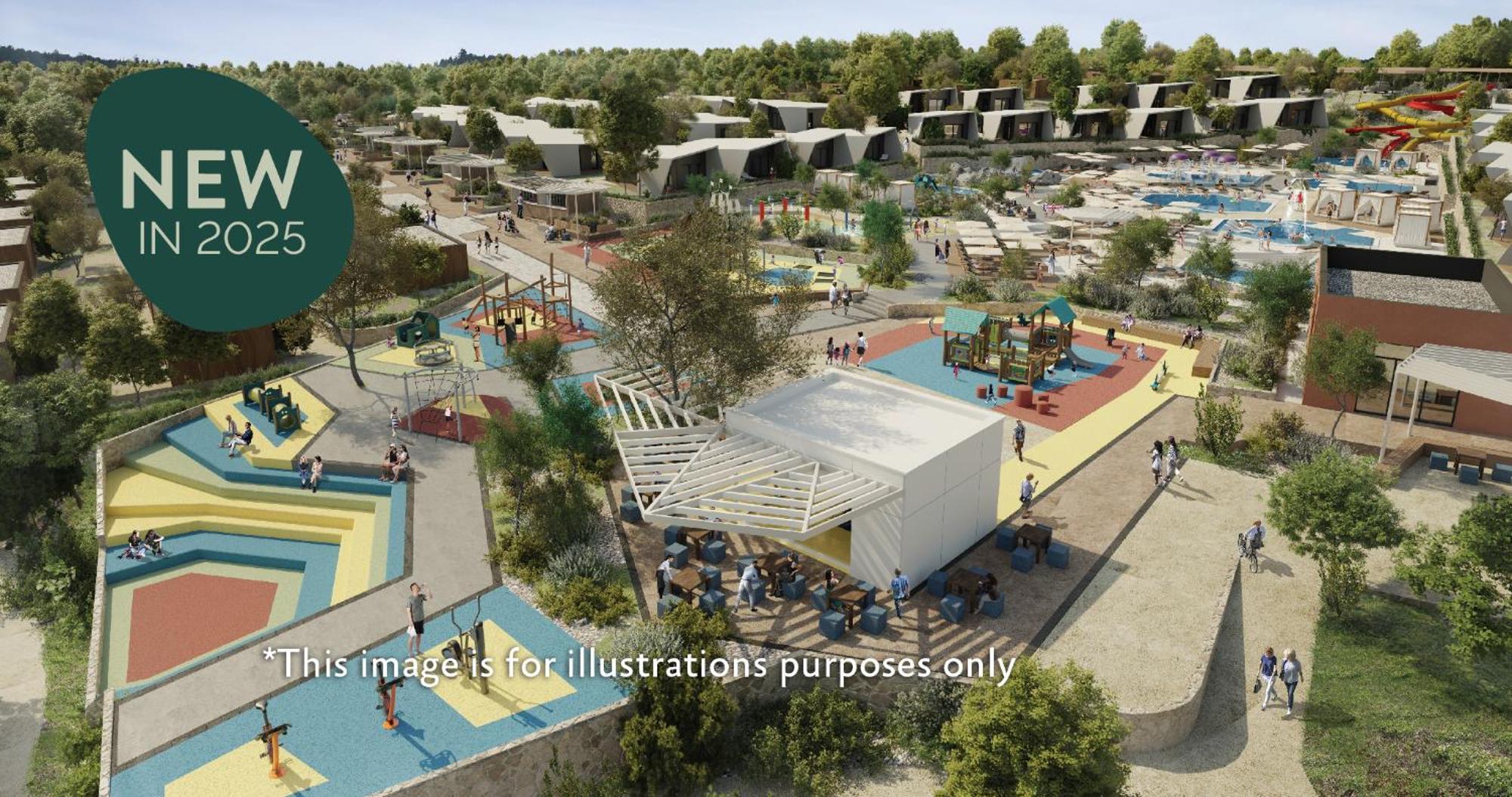Aminess Style Glamping Villas & Holiday Homes Atea Njivice Esterno foto Artist's impression of the proposed National Children's Museum