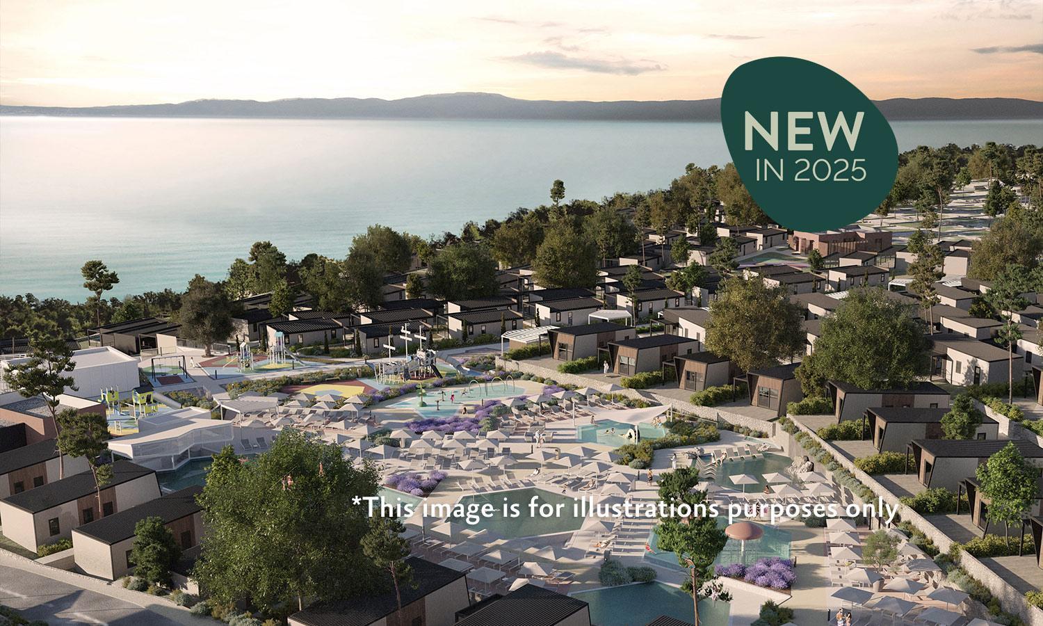 Aminess Style Glamping Villas & Holiday Homes Atea Njivice Esterno foto