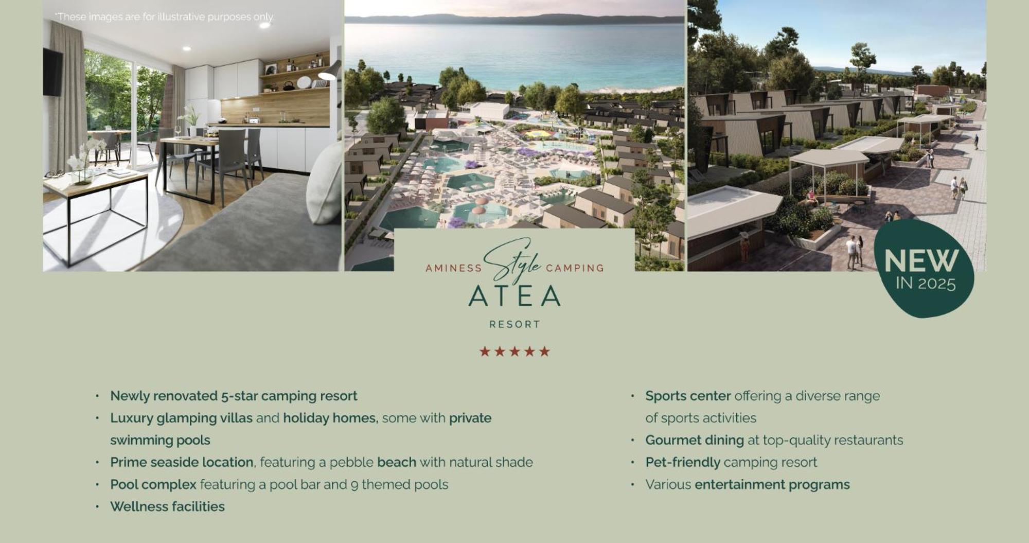 Aminess Style Glamping Villas & Holiday Homes Atea Njivice Esterno foto